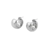 Boucles d'oreilles en or blanc