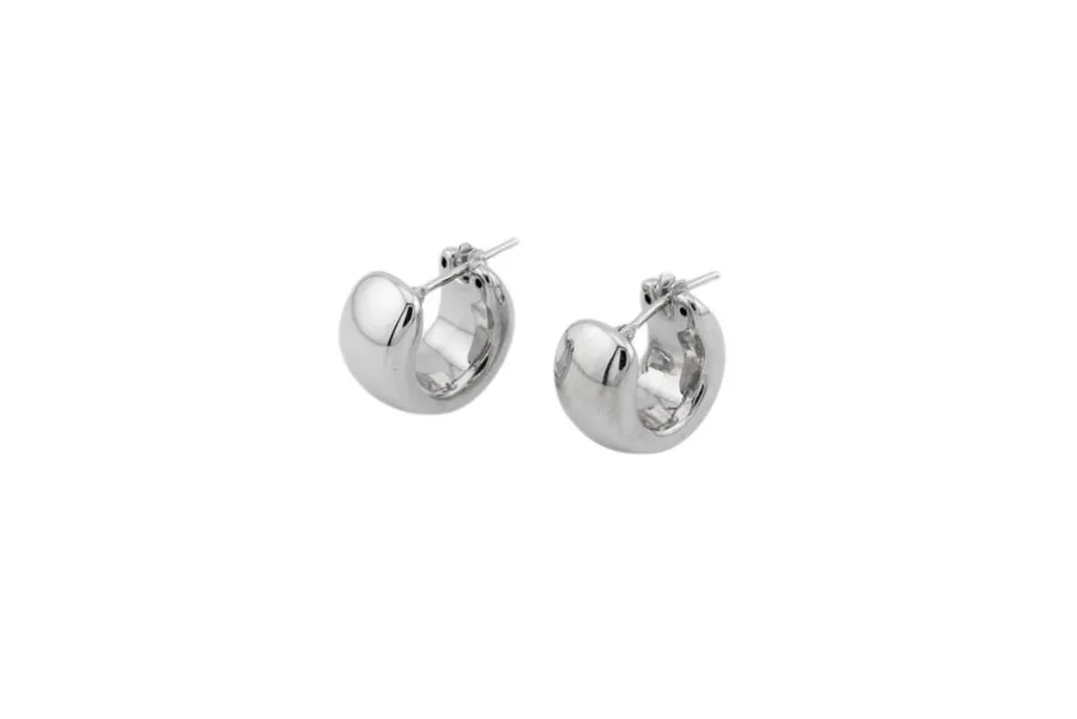 Boucles d'oreilles en or blanc