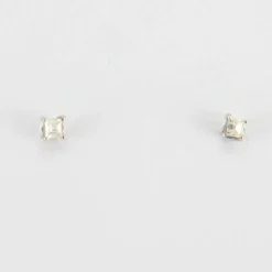 Boucles d'oreilles en Or blanc & diamants
