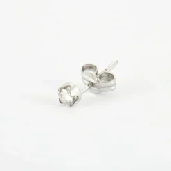 Boucles d'oreilles en Or blanc, Diamants