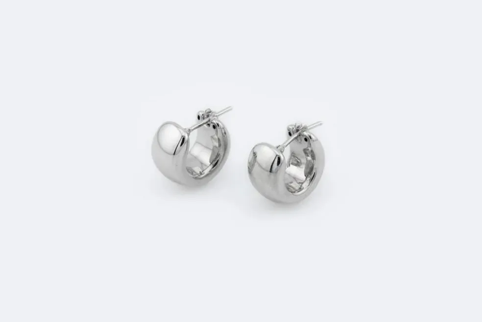 Boucles d'oreilles en or blanc