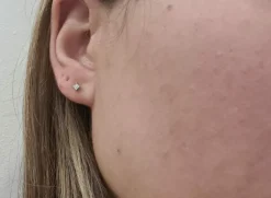 Boucles d'oreilles en Or blanc, diamants