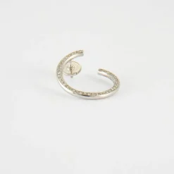 Boucles d'oreilles en Or blanc & diamants