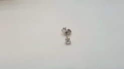 Boucles d'oreilles en Or blanc, diamants