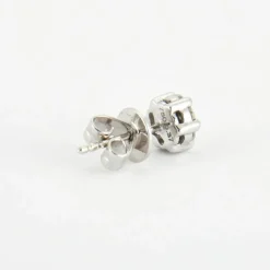 Boucles d'oreilles en Or blanc & diamants