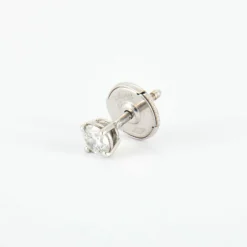 Boucles d'oreilles en Or blanc & diamants