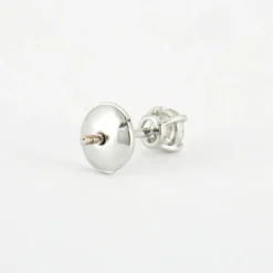 Boucles d'oreilles en Or blanc & diamants