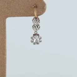 Boucles d'oreilles en or, diamants