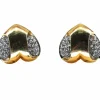 Boucles d'oreilles en or et diamants des années 1960