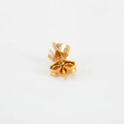 Boucles d'oreilles en Or jaune & diamants
