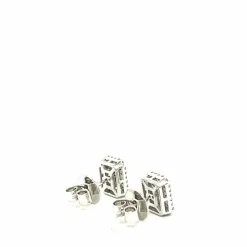 Boucles d'oreilles en or jaune 18 carats et diamants
