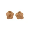 Boucles d'oreilles en or rose et diamants