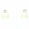Boucles d'oreilles en perles et diamants d'Australie