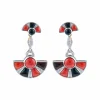 Boucles d'oreilles Eventails
