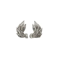 Boucles d'oreilles Feuillage Saphirs & Diamants