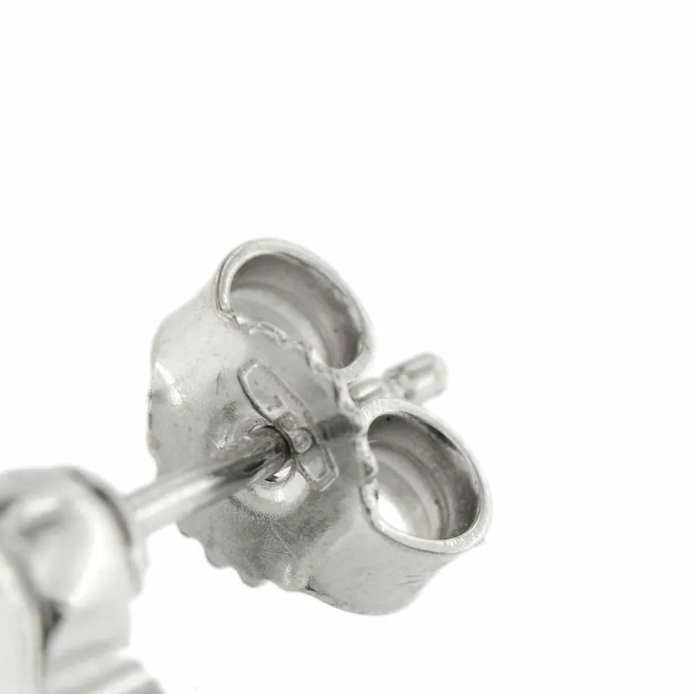 Boucles d'oreilles fleurs avec diamants