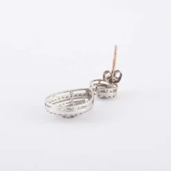 Boucles d'oreilles Goutte Diamants