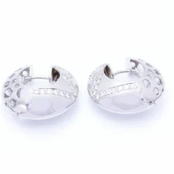 Boucles d'oreilles HARLEK en or avec diamants