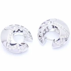 Boucles d'oreilles HARLEK en or avec diamants