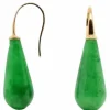 Boucles d'oreilles jade