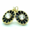 Boucles d'oreilles émaillées