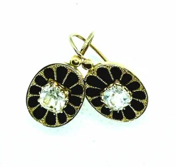 Boucles d'oreilles émaillées