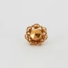 Boucles d'oreilles Napoléon III Or Rose