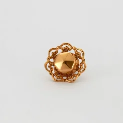 Boucles d'oreilles Napoléon III Or Rose
