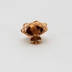 Boucles d'oreilles Napoléon III Or Rose