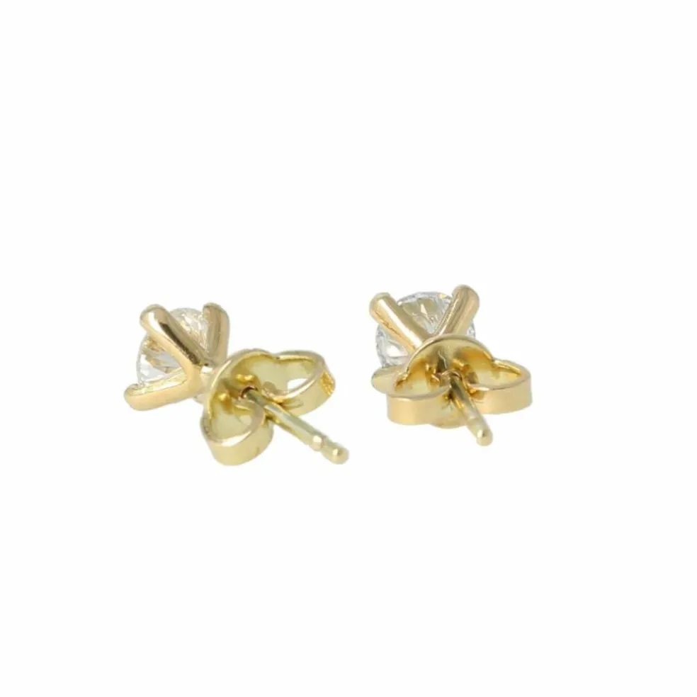 BOUCLES D'OREILLES OR & DIAMANTS