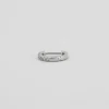Boucles d'oreilles or blanc 18 carats diamants