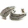 Boucles d'oreilles Or blanc Diamant