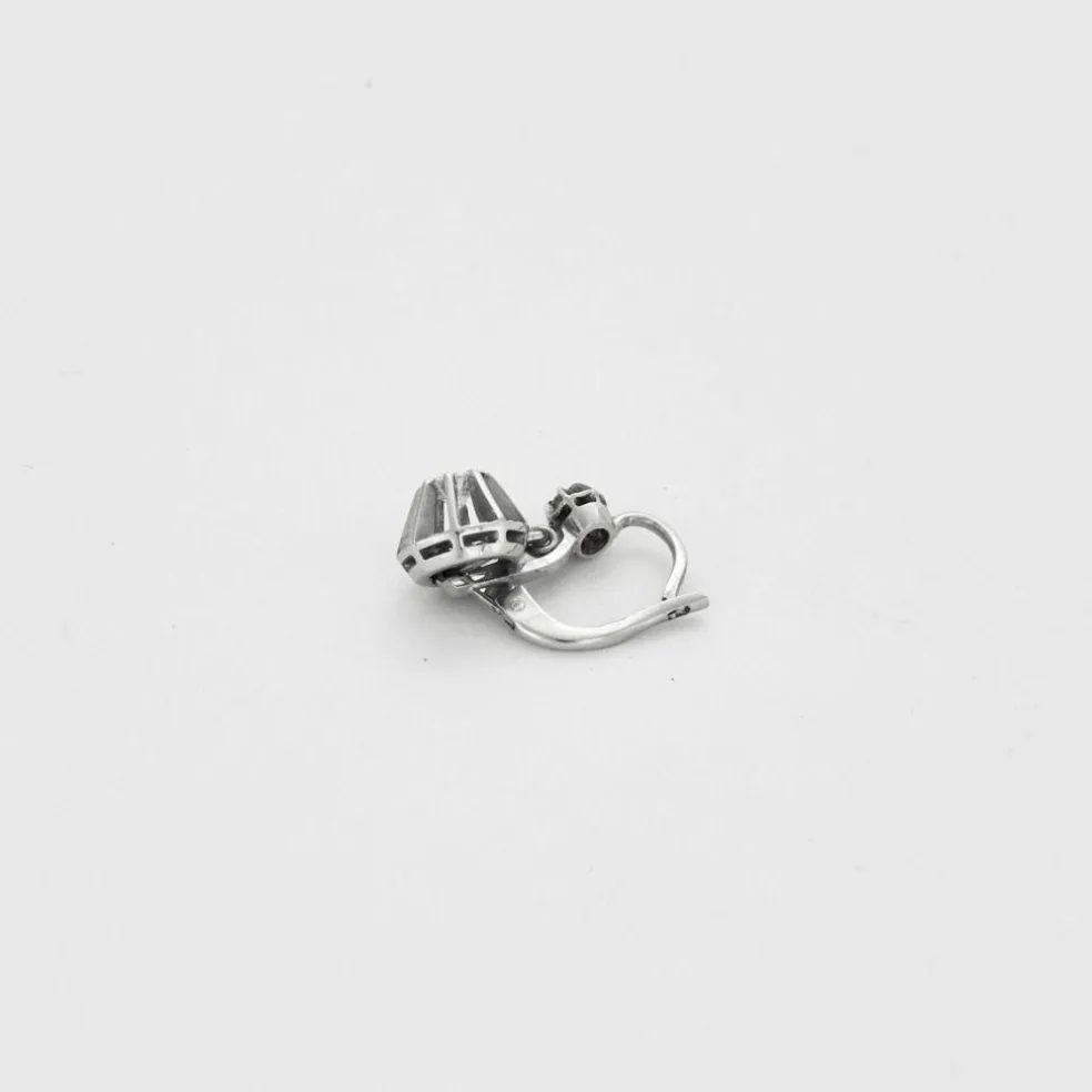 Boucles d’oreilles Or blanc Diamants