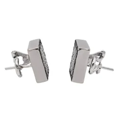 Boucles d'oreilles Or blanc Diamant
