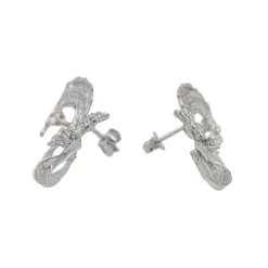 Boucles d'oreilles Or blanc Diamant