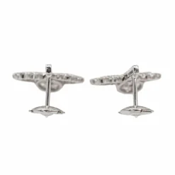 Boucles d'oreilles Or blanc Diamant