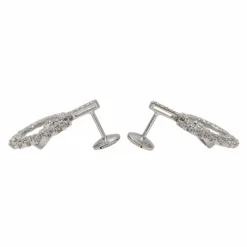 Boucles d'oreilles Or blanc Diamant