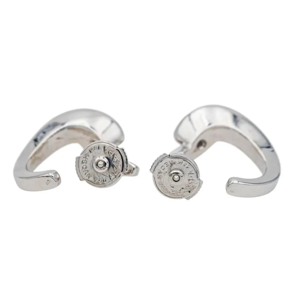 Boucles d'oreilles Or blanc Diamant