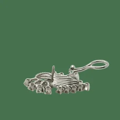 Boucles d’oreilles or blanc et Diamants