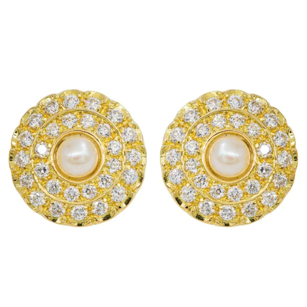 Boucles d'oreilles Or jaune Diamant