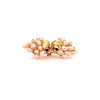 Boucles d'oreilles Or Jaune 18k Perles, Topazes & Émeraude