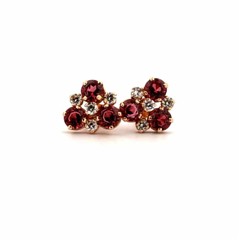 Boucles D'oreilles Or Jaune 18k