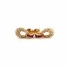 Boucles d'oreilles or jaune 18 k Rubis & Diamants