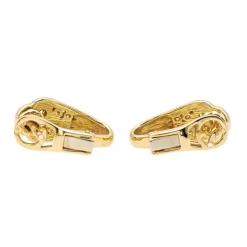 Boucles d'oreilles Or jaune Diamant