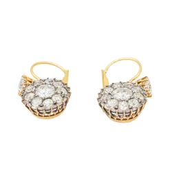 Boucles d'oreilles Or jaune Diamant
