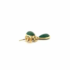 Boucles d'oreilles or jaune 18k