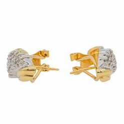 Boucles d'oreilles Or jaune Diamant