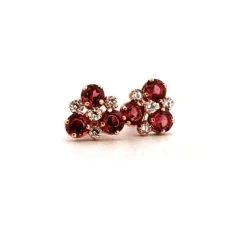 Boucles D'oreilles Or Jaune 18k