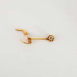 Boucles d'oreilles Or jaune Diamants