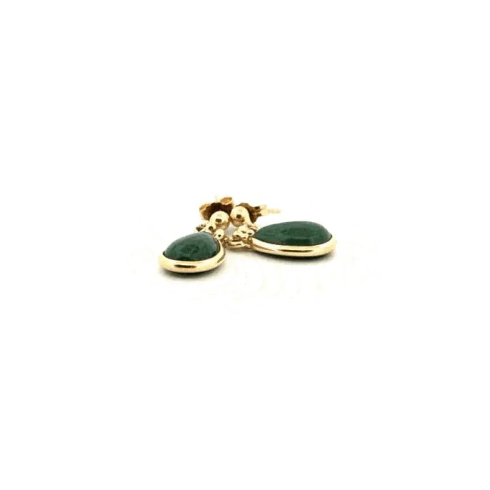 Boucles d'oreilles or jaune 18k